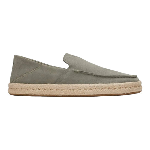 Toms Alonso Suède Green Touwzool Loafers